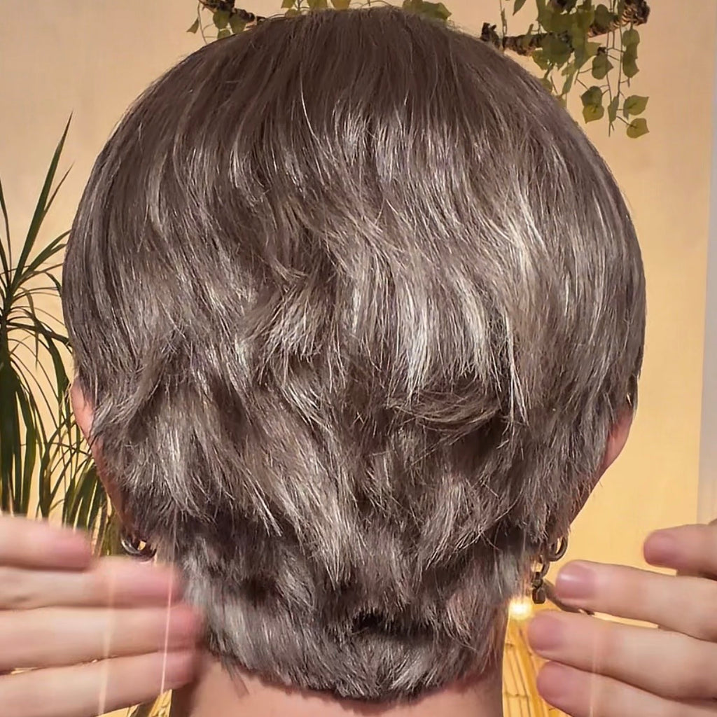 Korean Style Bowl Cut 360 Lace Wig