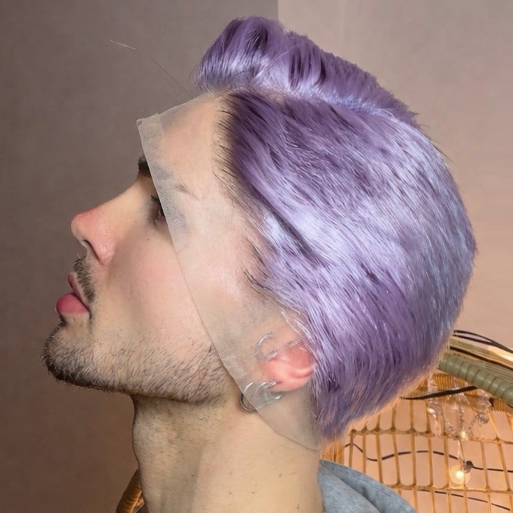 Lavender Steel FULL LACE WIG