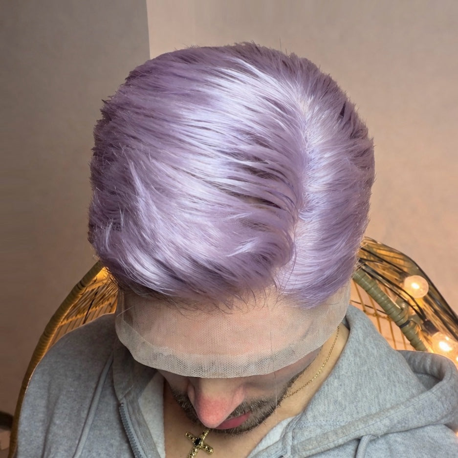 Lavender Steel FULL LACE WIG