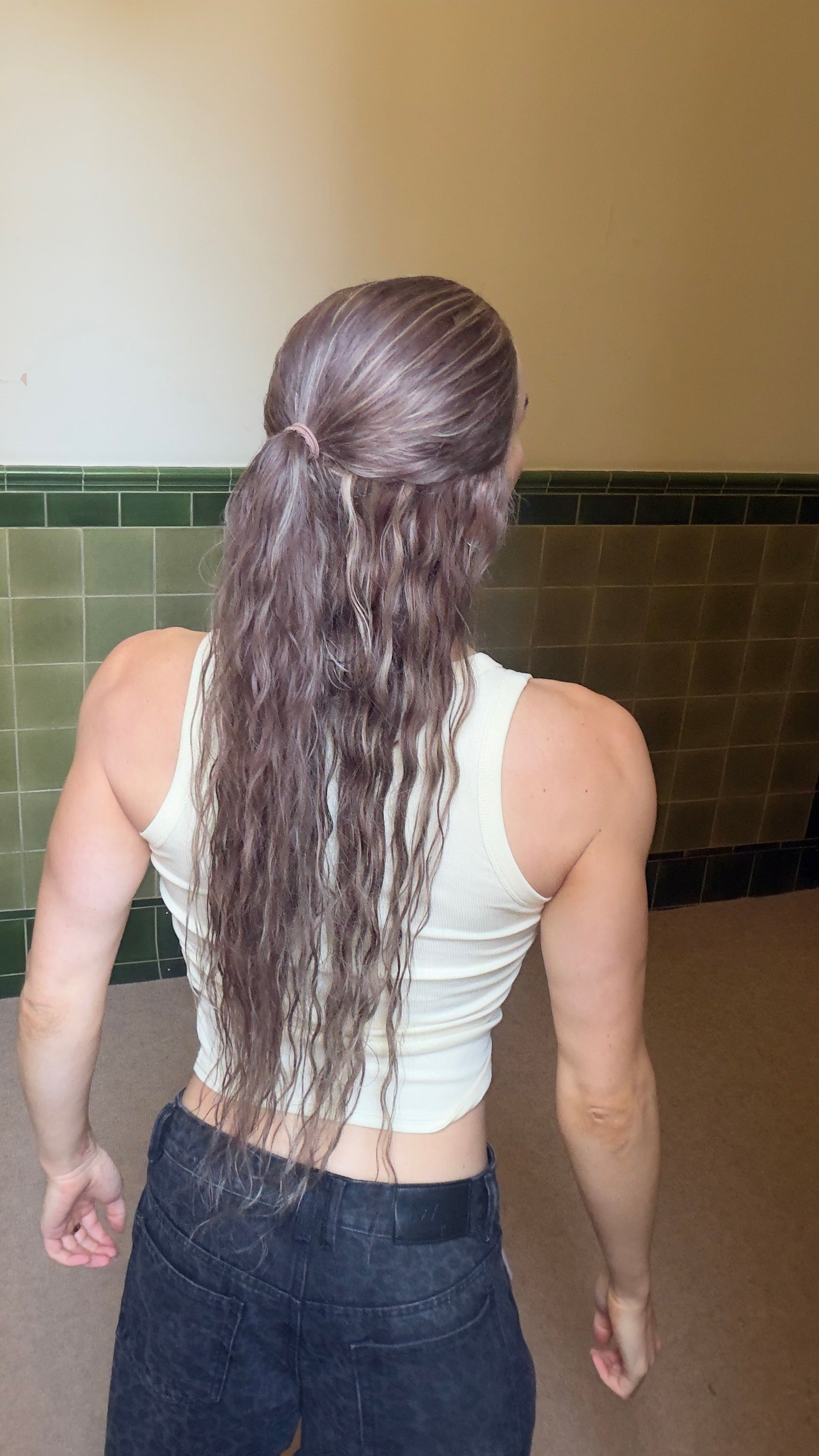 Ash Brown/ Dark Blonde Body Wave 32 INCH 13X6 LACE WIG