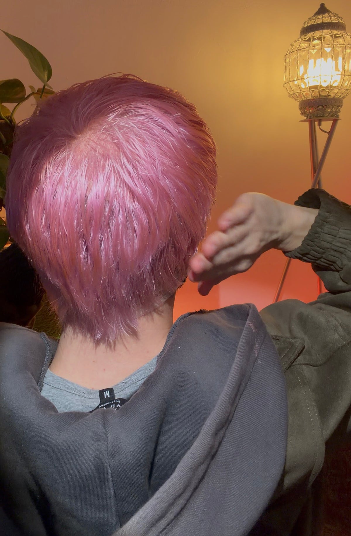 Pink Velvet Razor Wig FULL LACE