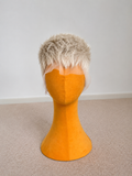 Bleached Crystal Blonde Full Lace Boy Cut Wig