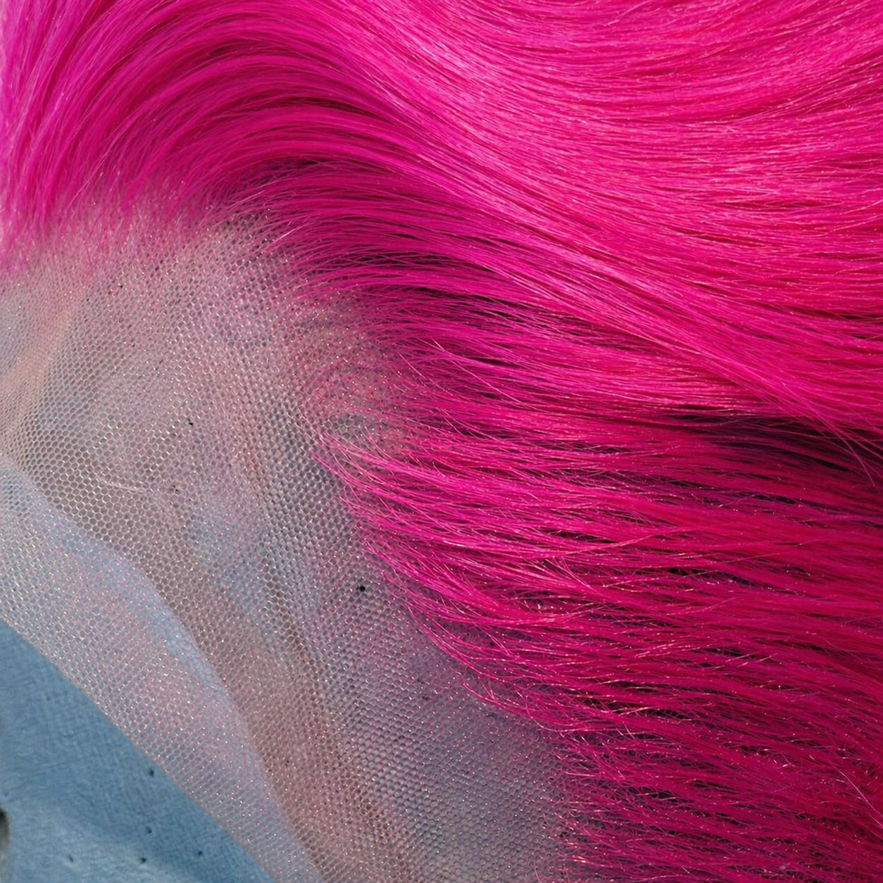 Fuchsia Pink 360 LACE WIG
