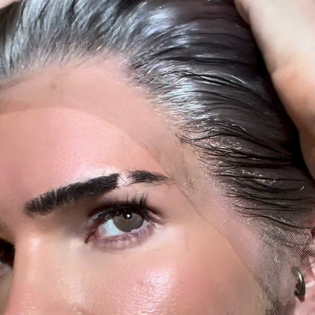 SILVER FOX Salt & Pepper - Soft Grey With 3% Charcoal Black 13x6 Lace Wig