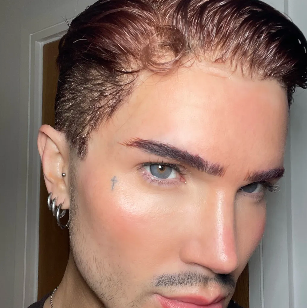 Spiced Copper Brown Tapered Shaven back & Sides 360 LACE WIG