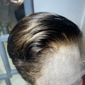 Tiger's Eye Brown Tapered Shaven Back & Sides 360 LACE WIG