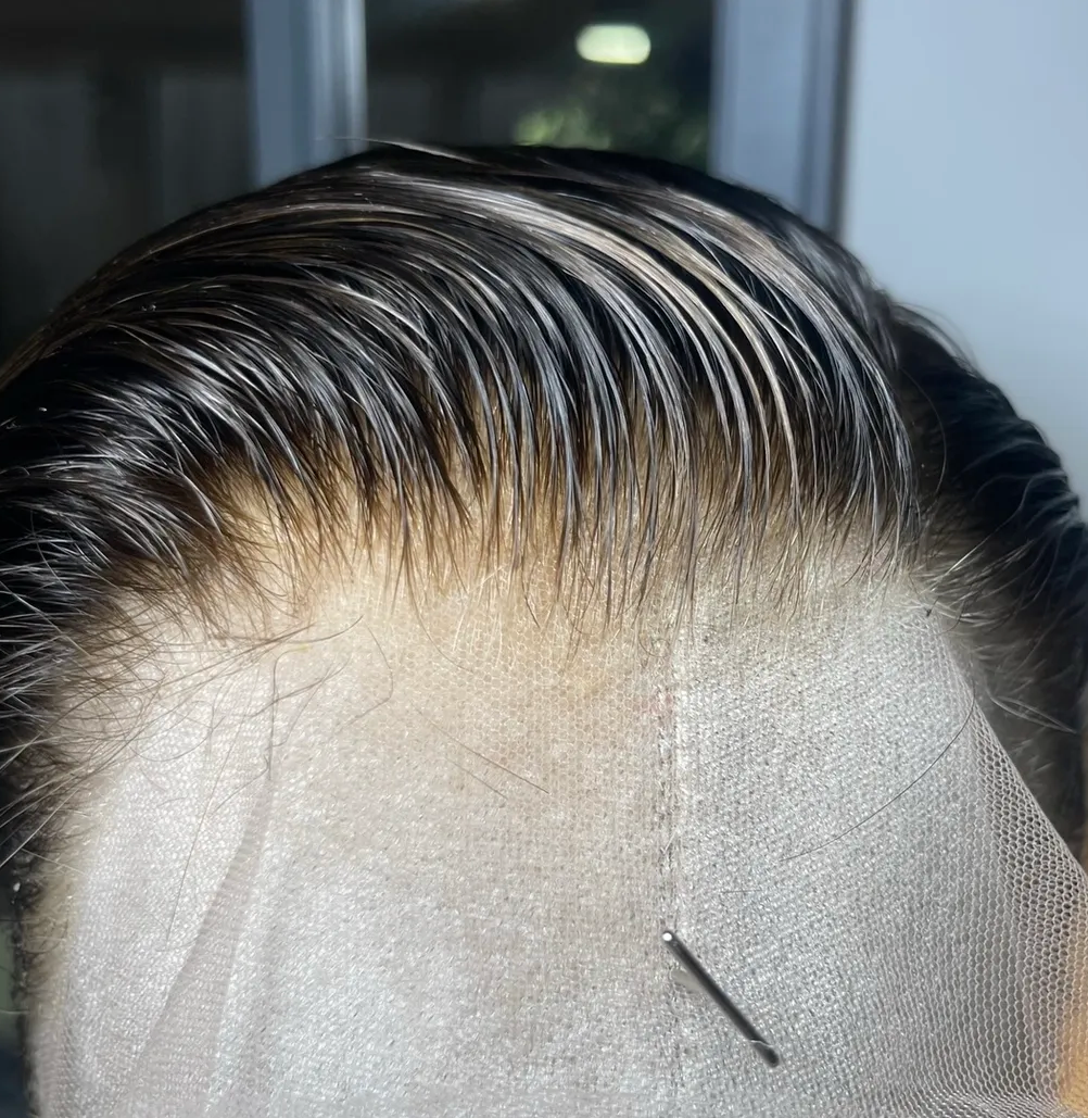 Tiger's Eye Brown Tapered Shaven Back & Sides 360 LACE WIG
