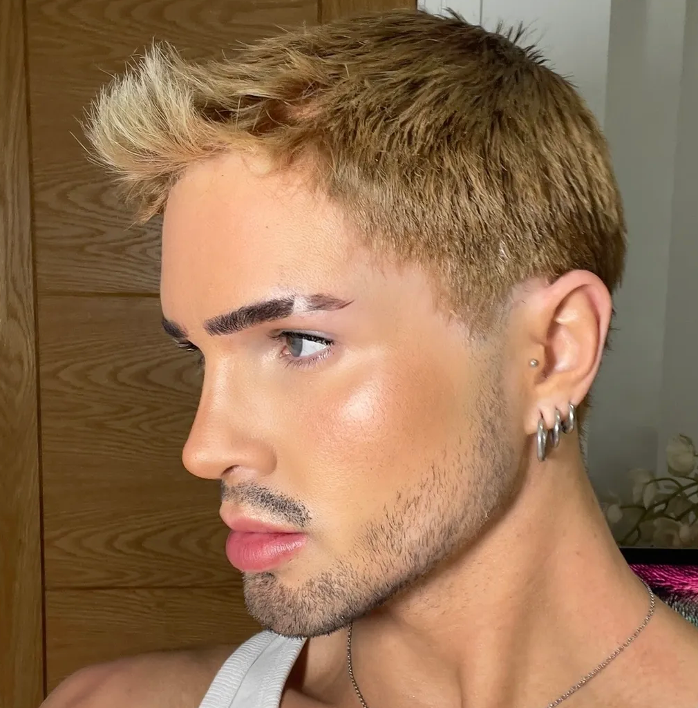 Warm Honey Very Short with tapered back and sides FULL LACE WIG