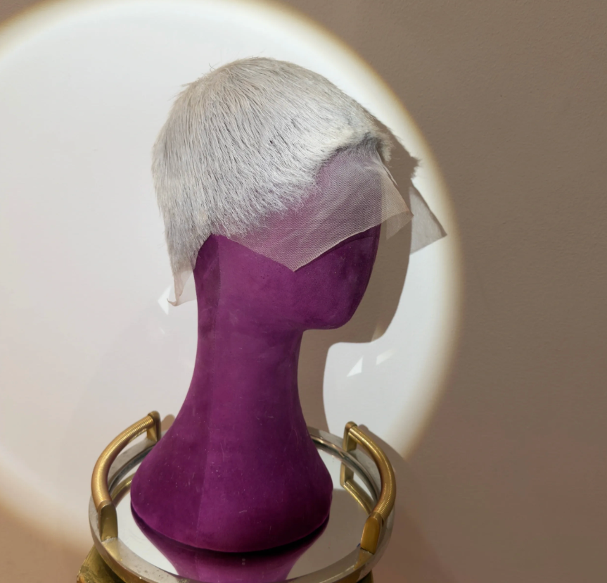 Buzz Cut In Platinum Blonde FULL LACE WIG