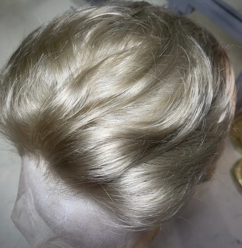 Dirty Blonde - Soft Tailored Classic Mens Cut 360 LACE WIG