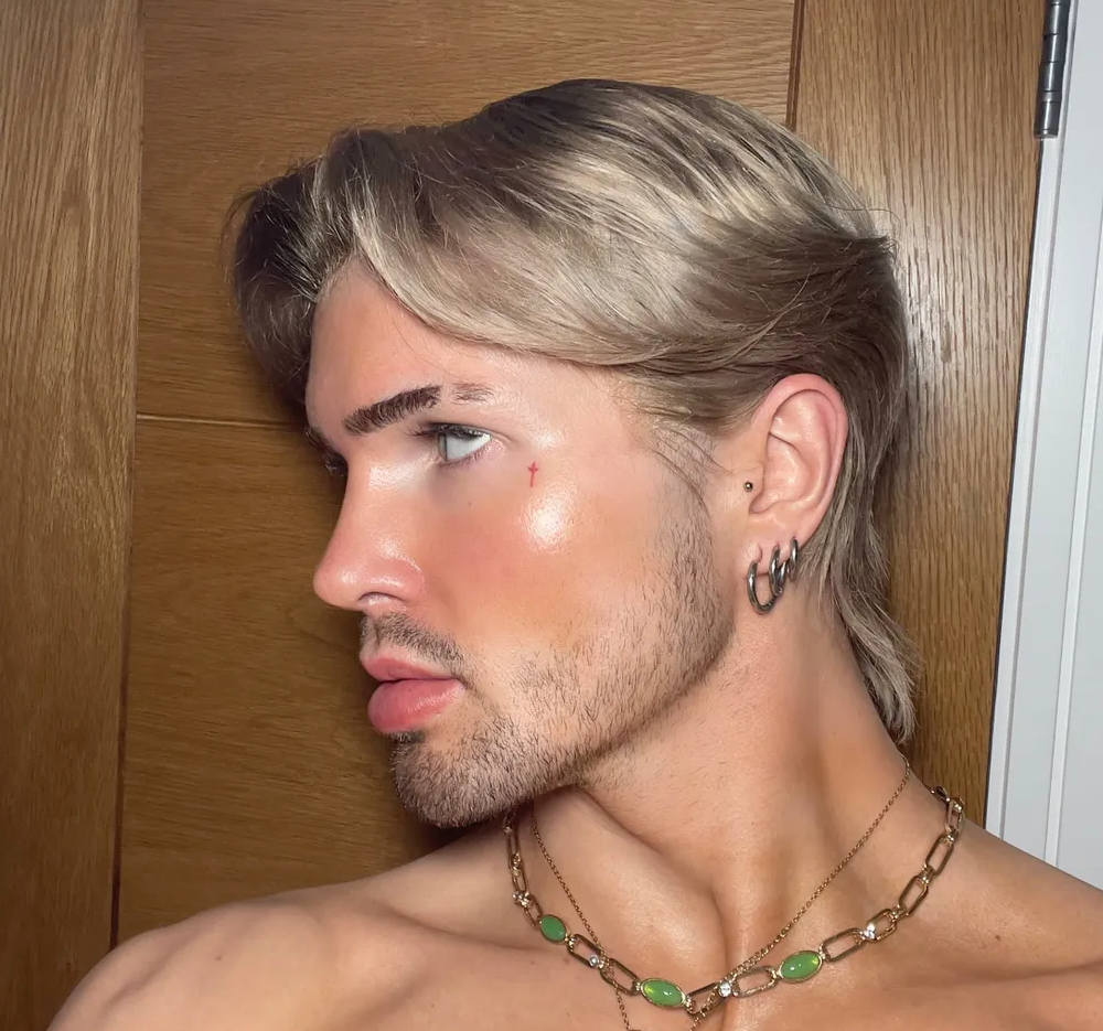 Prince Charming - Warm Dusk 360 Lace 100% Human Hair Wig (Prince/ Short Mullet Style)