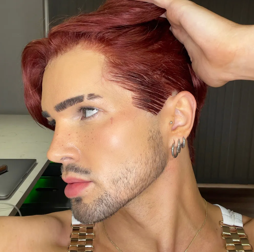 Auburn Classic Mens Cut With Tapered Sides 360 LACE WIG
