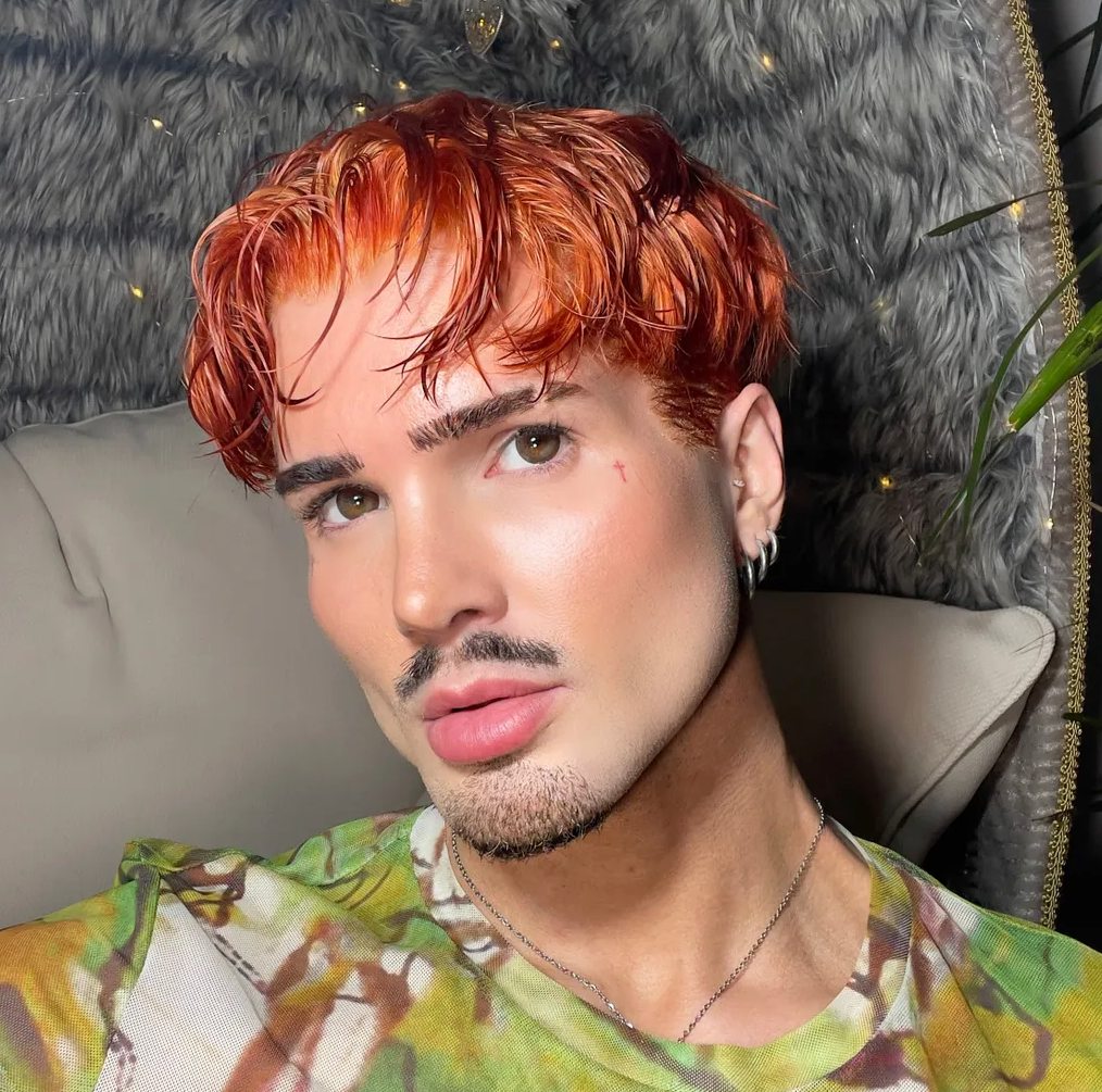 Mango Smash (Ginger) Classic Mens Cut With Tapered Sides 360 LACE WIG