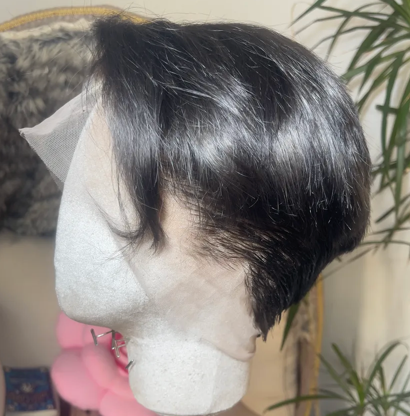 Mid Ash Brown Long Front 360 LACE WIG