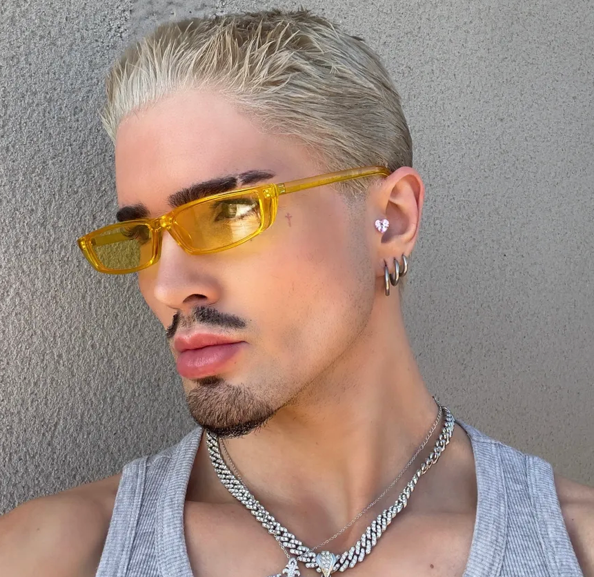 "SPIKE" (Buffy) Short White Blonde FULL LACE Wig