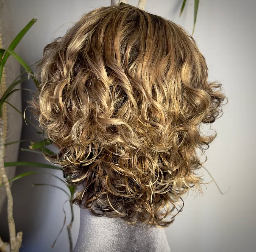 Surf Waves - Honey BROND Mix - NO LACE Wig