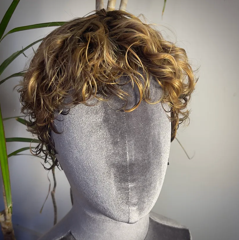 Surf Waves - Honey BROND Mix - NO LACE Wig