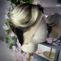 Prince Charming Hair 360 Lace - Medium/ Dark Brown Roots, Cool Blonde Lengths