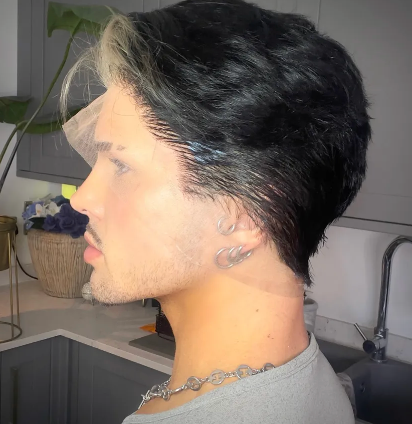 Skunk Strip - 360 LACE WIG