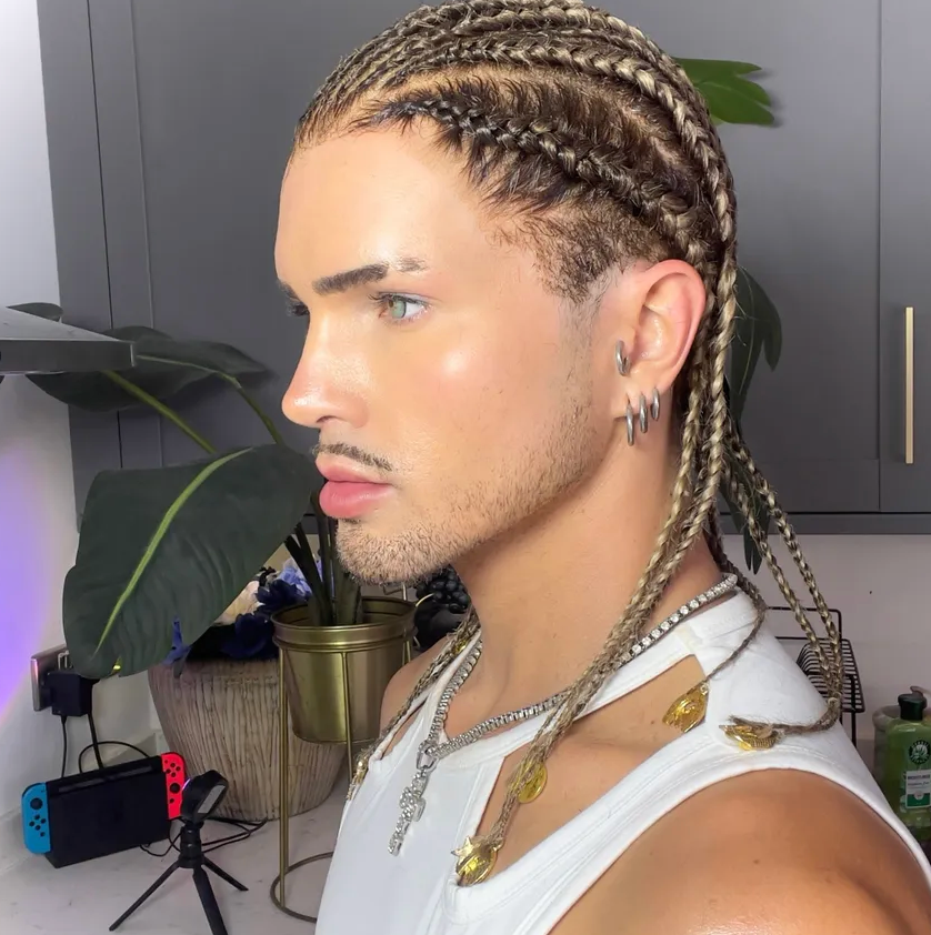 Sun Kissed Full Braids - Cowboy Themed Charms