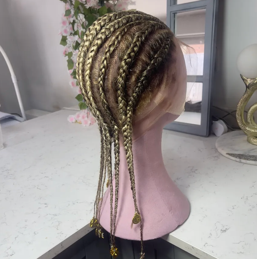 Sun Kissed Full Braids - Cowboy Themed Charms
