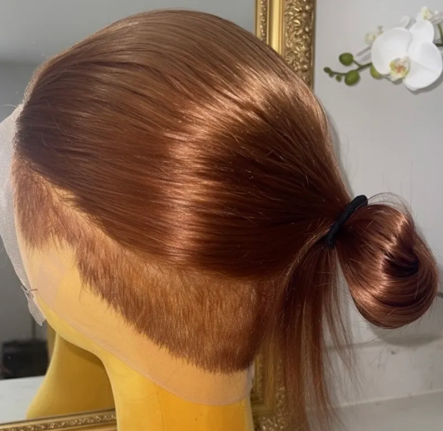 Gingerbread Undercut Full Lace Wig 12 Inch