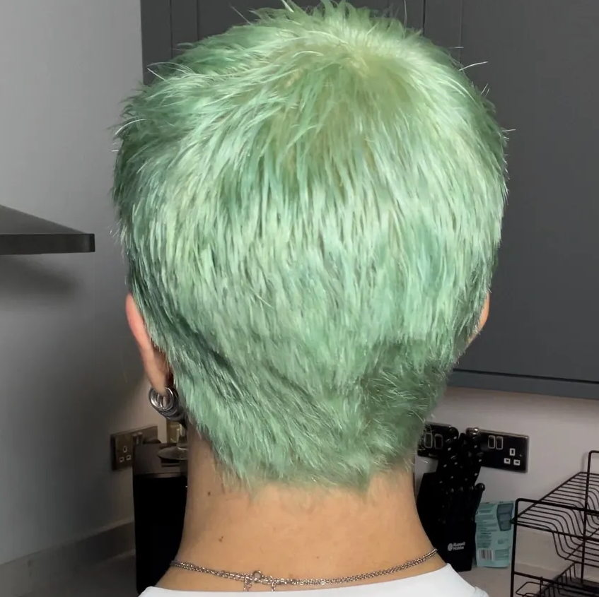 Minty Fresh Long Buzz FULL LACE wig