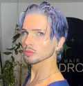 Denim Blue - Bang/Mullet Ish Style 360 LACE WIG