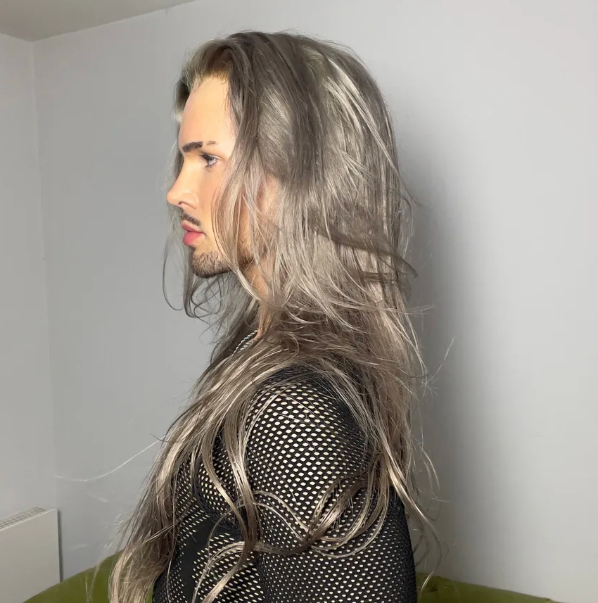 Old Manor Blonde - 30 Inch 360 Lace Wig
