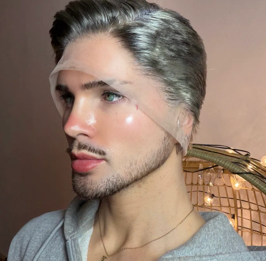 Smoked Salt & Pepper - FULL Lace Wig