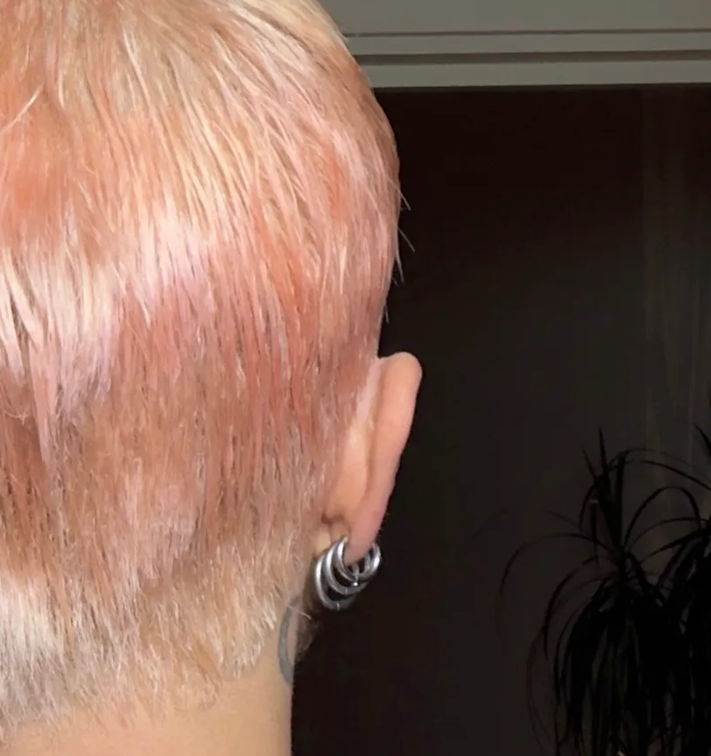 Short Boy Cut FULL LACE Wig “ Nova Pink”