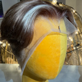 Natural Brown With Money Piece 360 LACE WIG