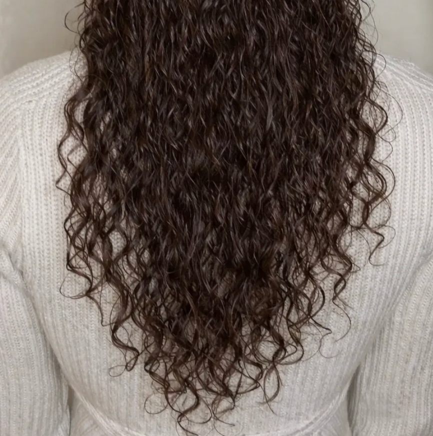 Deep Curly Chocolate Brown 30 Inch 13X6 LACE WIG